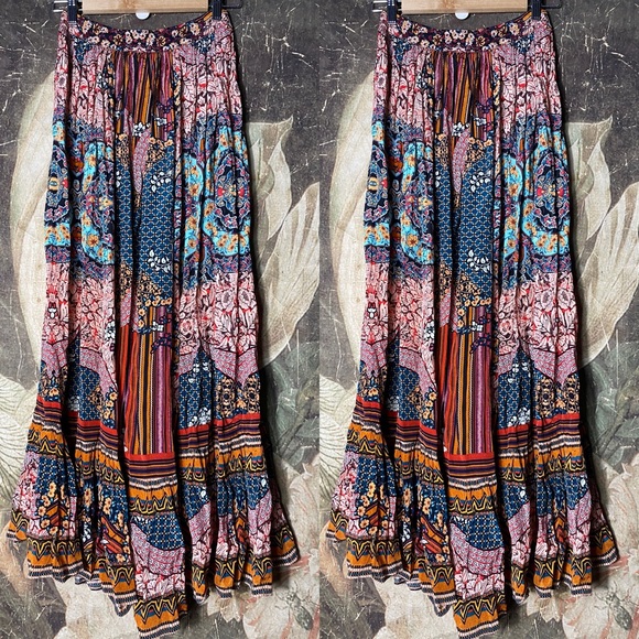 New Bhanuni by jyoti Allaire High-Low Maxi Skirt - Picture 4 of 8